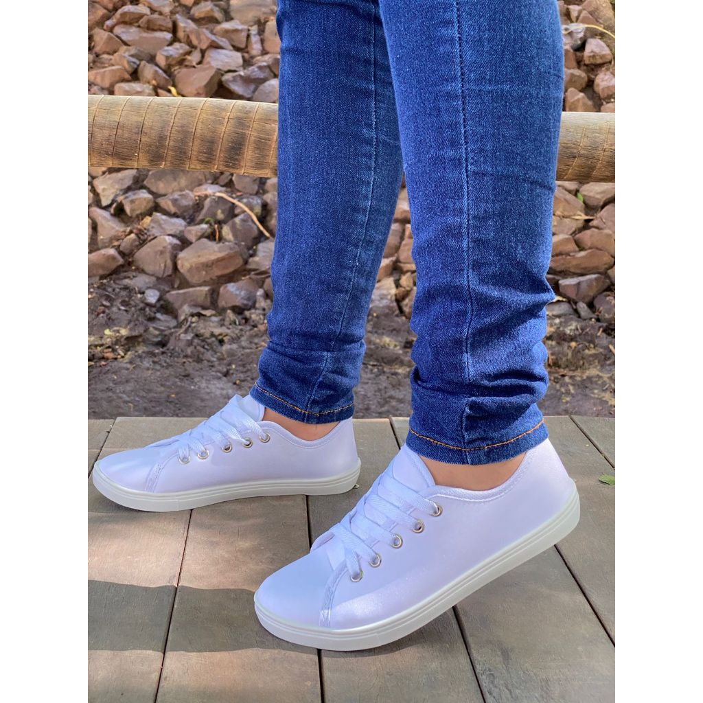 Tênis casual feminino Leve e Confortável Super promoção em Oferta na Shopee