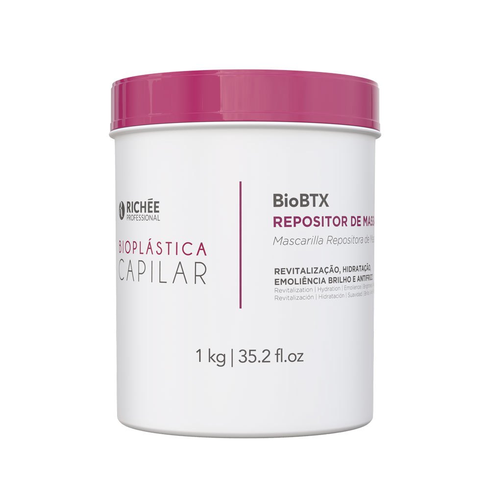 Richée Bioplástica Biobtx Repositor de Massa 1Kg em Oferta na Shopee