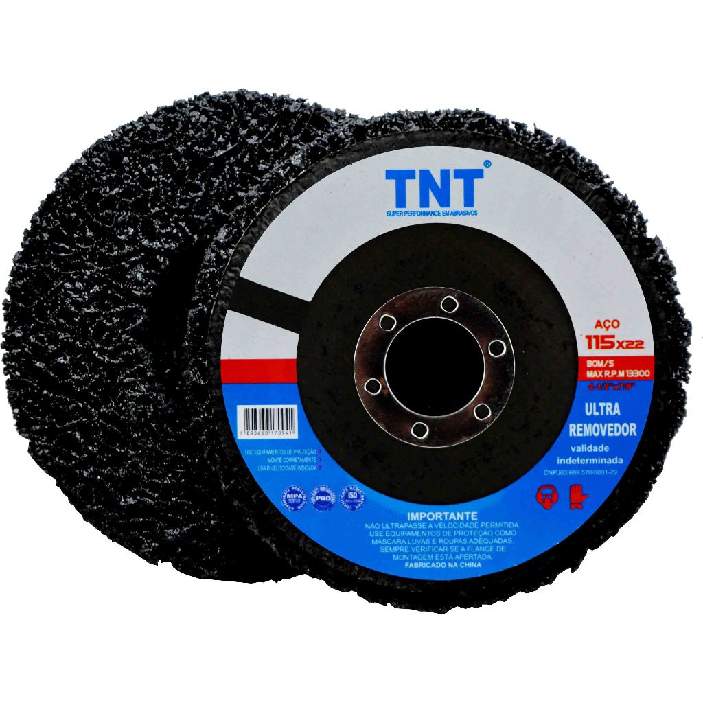 Strip Disc Removedor De Tintas Fundos E Vernizes 115mm