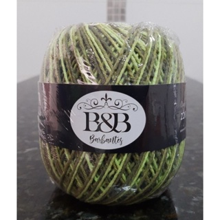 Barbante B&B Degradê Cor 38 (verde abacate) em Oferta na Shopee