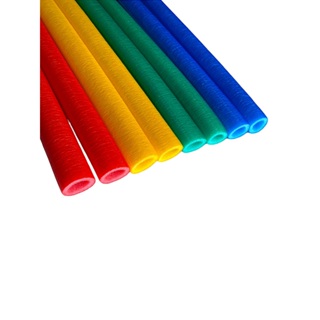 8 Isotubos Coloridos Proteção Haste Para Cama Elástica Pula Pula em Oferta na Shopee