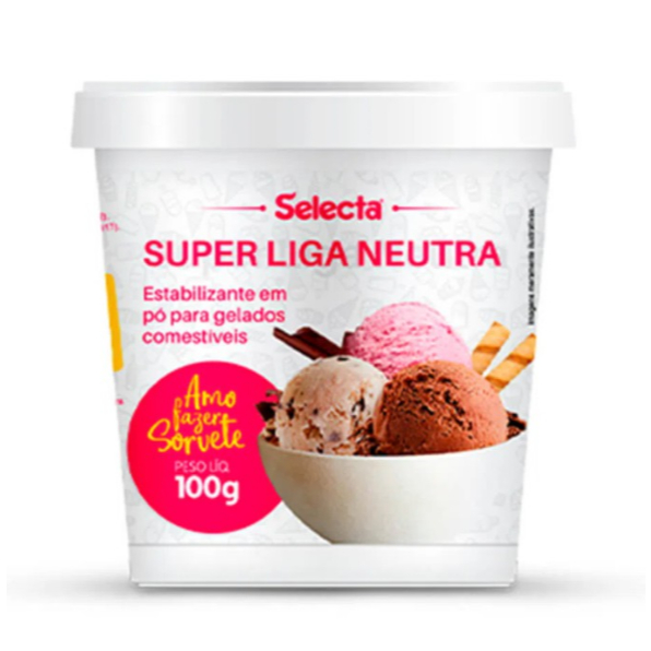 Super Liga Neutra Selecta 100g Estabilizante Em Pó