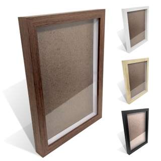 Quadro Moldura Caixa 20x30 Tabaco c/ Vidro e Fundo Tabaco em Oferta na Shopee