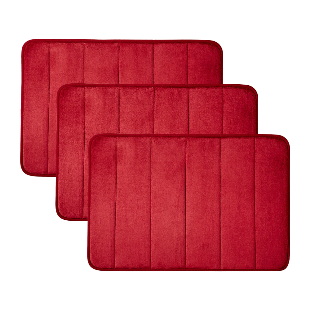 Kit 3 Tapetes Ultra Absorvente 60x40cm Soft Antiderrapante em Oferta na Shopee