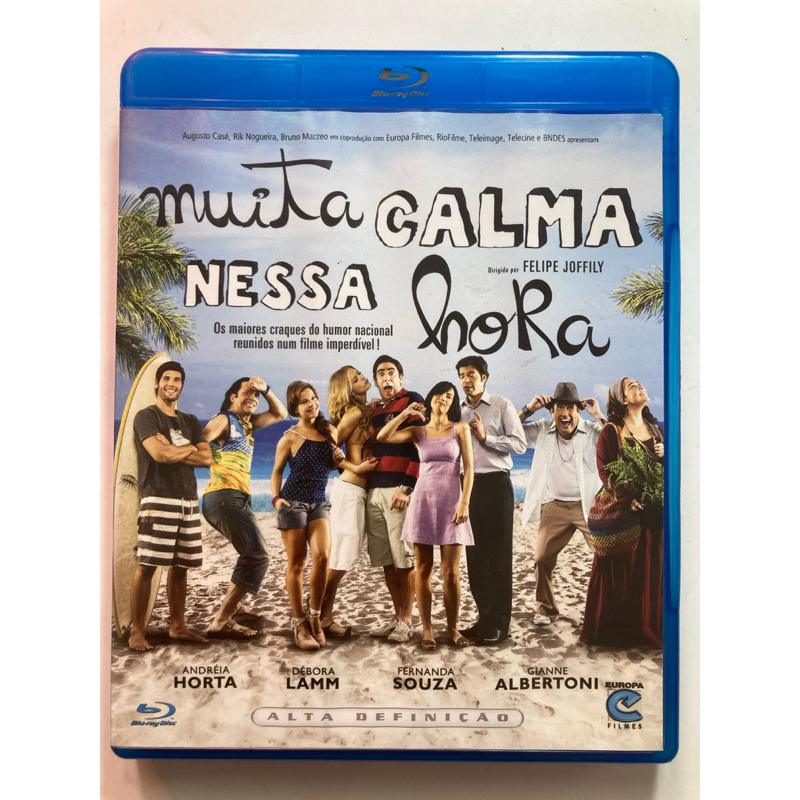 Blu-Ray: Muita Calma Nessa Hora, com Andréia Horta, Débora Lamm, Fernanda Souza e Gianne Albertoni
