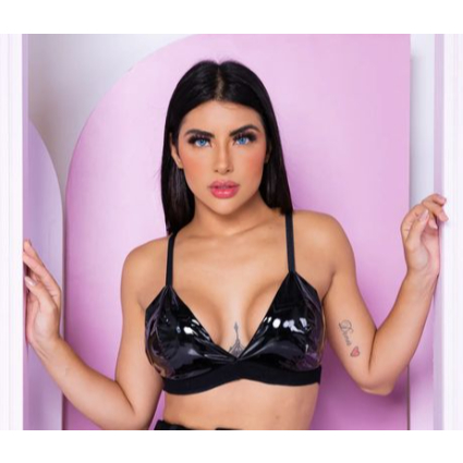 CROPPED VINIL COURINO MODINHA ALCINHA MODA FEMININA BLOGUEIRA TENDENCIA BALADA