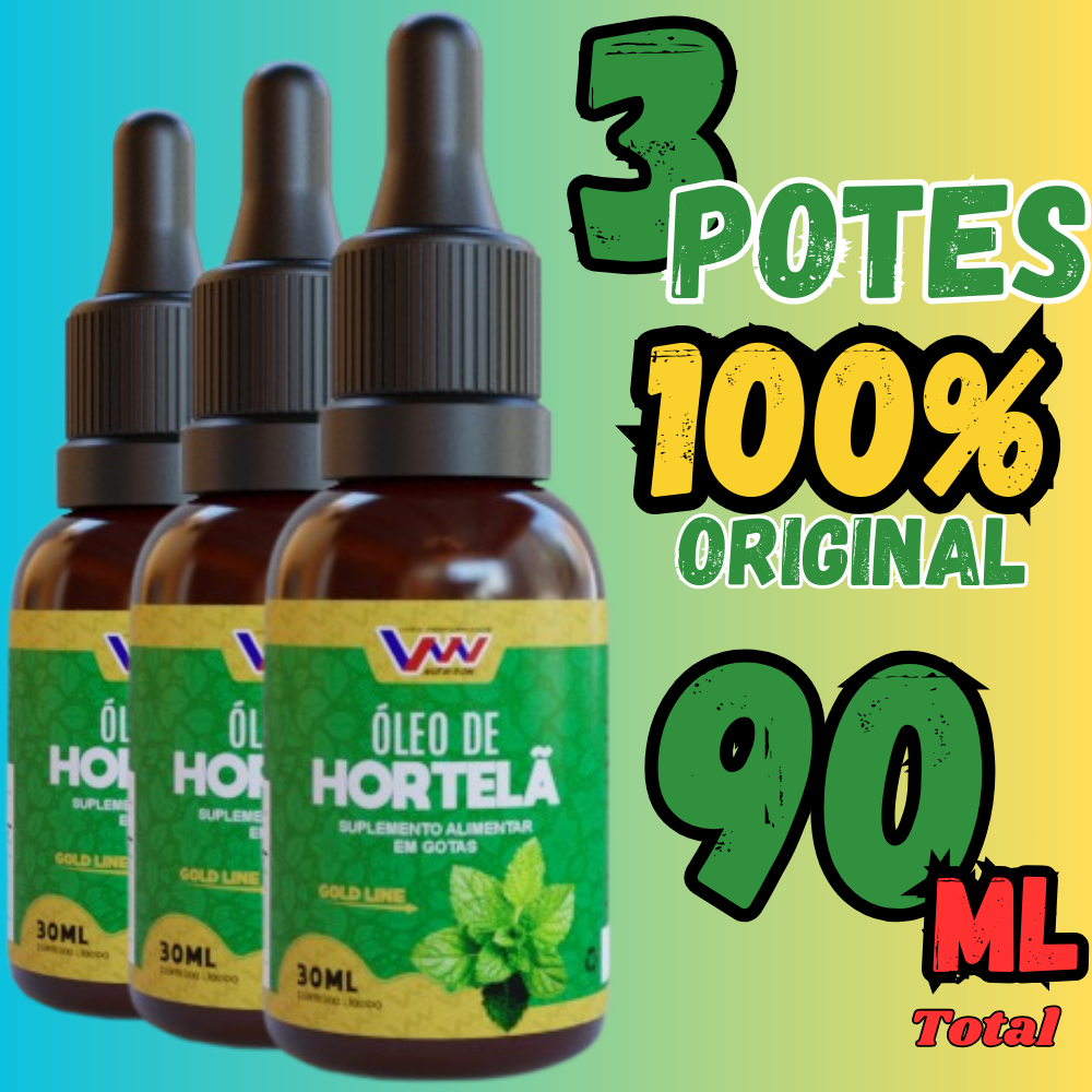 Óleo de menta óleo de ortelã pimeta 30ml conta gotas original