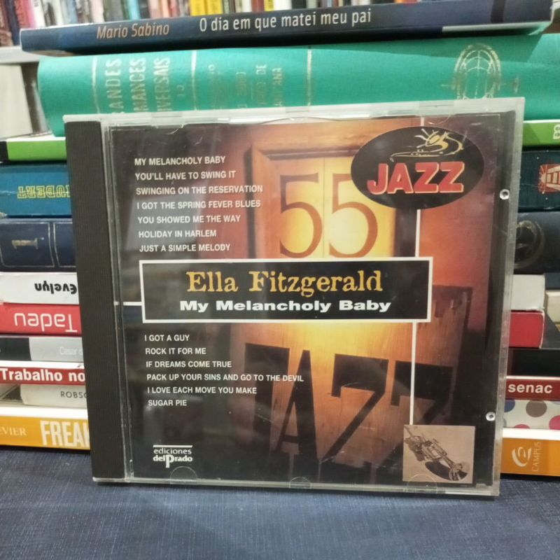 Cd My Melancholy Baby - Ella Fitzgerald (Jazz Ediciones delPrado)