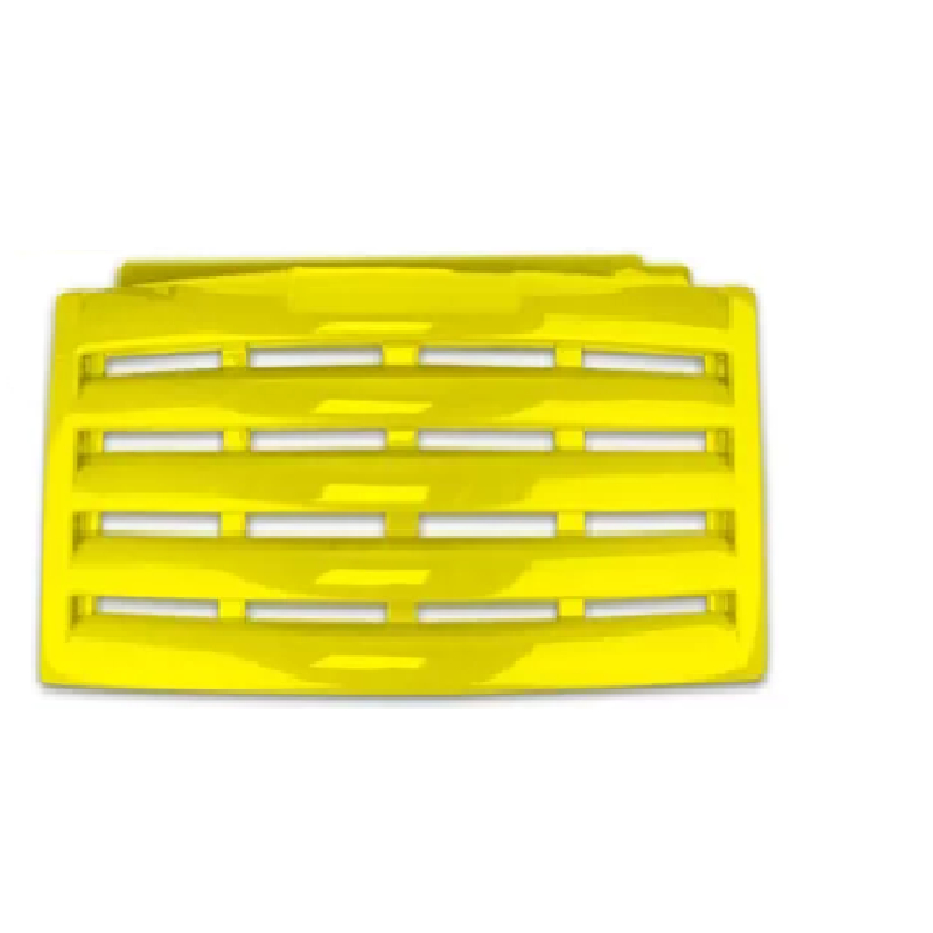 Grade Veneziana Rodapé P Expositora Freezer Metalfrio cor amarelo