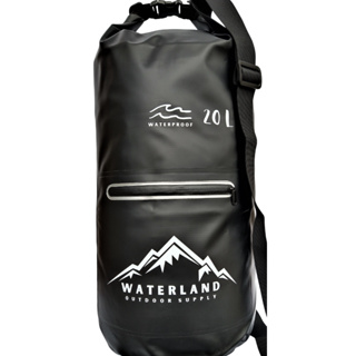 Bolsa Estanque Mochila a Prova dágua 20 Litros Mala 100% Impermeável com Bolso Externo 2 Alças de Ombro em Oferta na Shopee