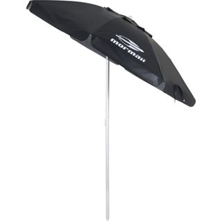 Guarda-Sol Articulado Mormaii 2,00m Envergadura em Bagum e Alumínio Preto Praia Piscina Camping em Oferta na Shopee