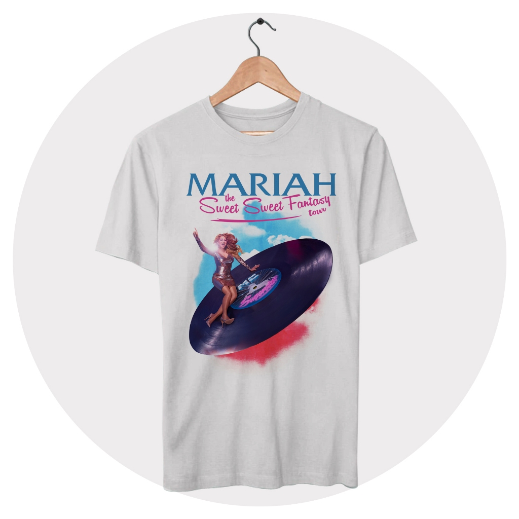 Camiseta Mariah Carey The Sweet Sweet Fantasy Tour