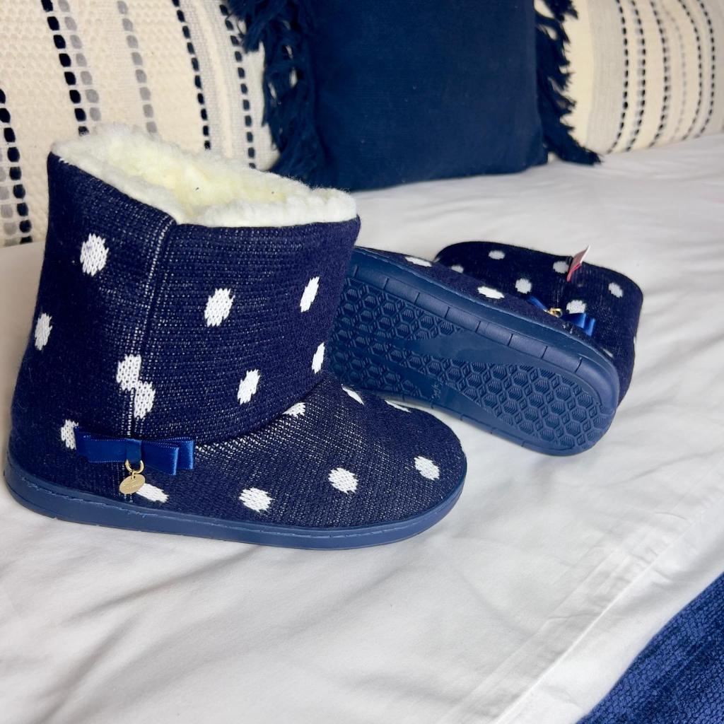 Pantufa Vairelli Em Tricô Toda Forrada