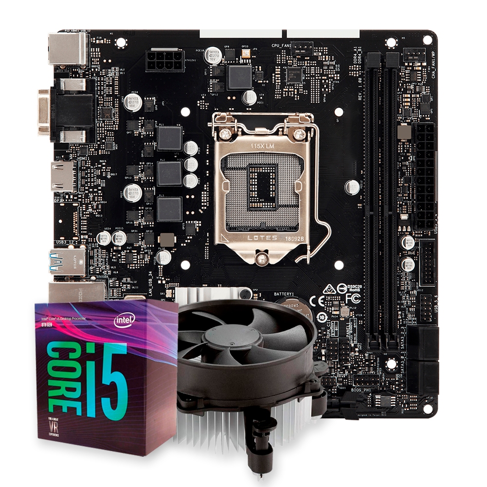 Kit Upgrade Gamer Intel Core I5 8ª Geração + Placa Mãe em Oferta na Shopee