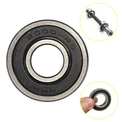 2 Rolamentos Blindados 6000 2RS Cubo de Bicicleta - Par