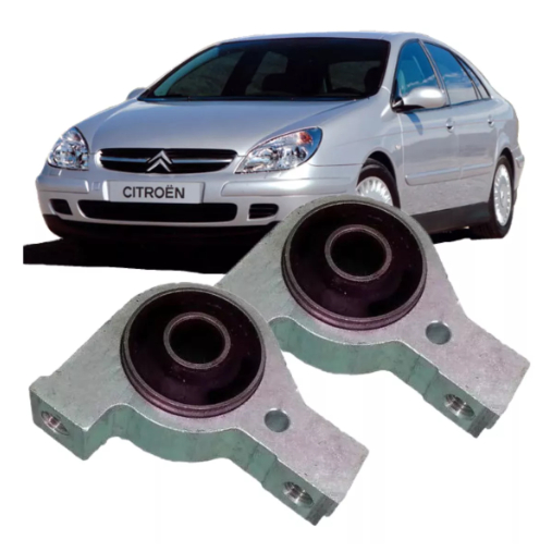 2 Bucha Bandeja Dianteira Citroen C5 Peugeot 407