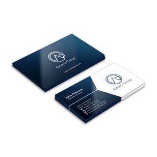 Cartão de Visita - Personalizado com Verniz Brilho - Impressão Frente e Verso em Oferta na Shopee