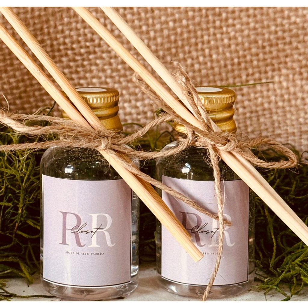 Kit 40 Mini Aromatizadores Lembrancinhas Chá de Panela Lingerie Casa Nova, Casamento