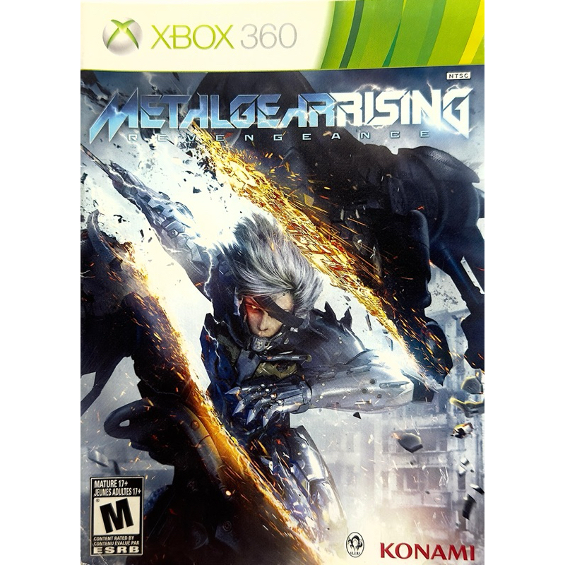metal gear rising revengeance xbox 360 original , midia fisica