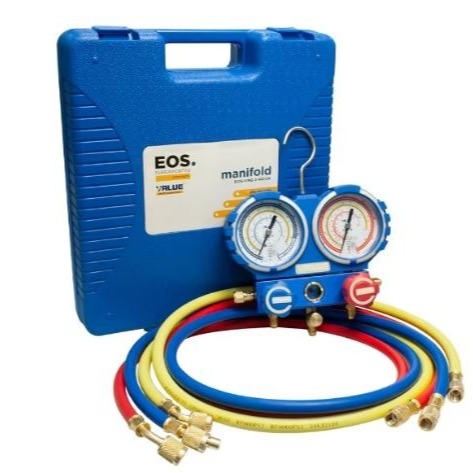 MANIFOLD PROFISSIONAL R410 MARCA VALUE MANGUEIRA 1,20 METROS AR CONDI