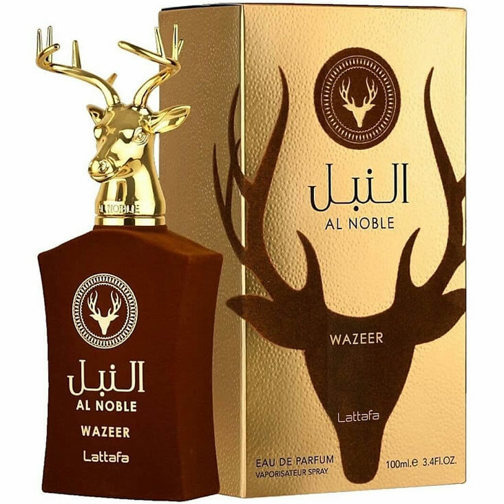 Perfume Lattafa Al Noble Wazeer Eau De Parfum Compartilhavel 100ml