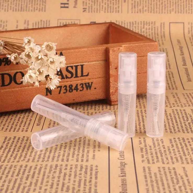 MINI FRASCO SPRAY AMOSTRA 2/3/5/8/10ML DE PLASTICO