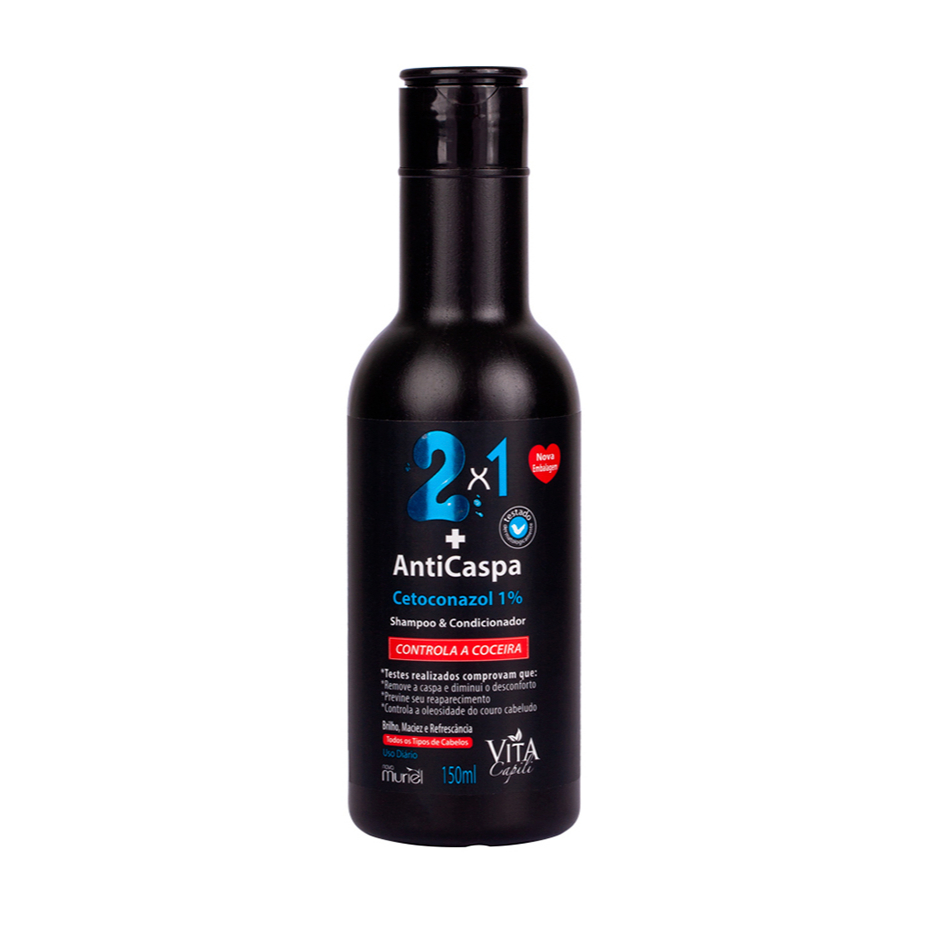 Shampoo 2x1 Muriel Vita Capili Men Anticaspa 250ml