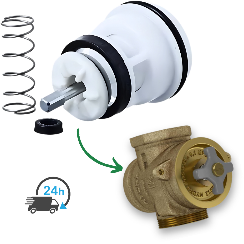 Kit Reparo Válvula Descarga Hydra 2550 Clean Max Pro Original - Modelos DN32 e DN40 em Oferta na Shopee