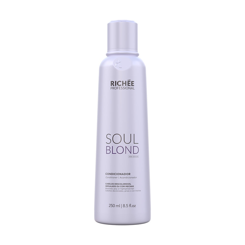 Richée Soul Blond Condicionador Desamarelador 250ml em Oferta na Shopee