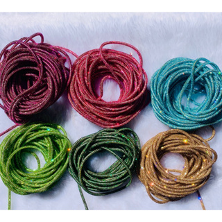 Tubo de Strass Infinity - tamanho 3mm e 4mm  (1 metro) em Oferta na Shopee