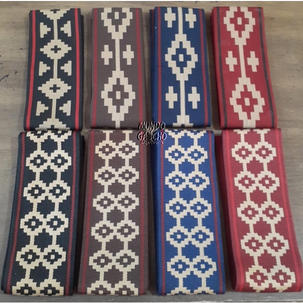 Faixa de Cintura Pampa Argentina Dupla Face - Várias Cores