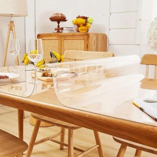 Plástico Toalha De Mesa Todos Os Tamanhos Transparente PVC Térmico Impermeável Decoração Cozinha em Oferta na Shopee