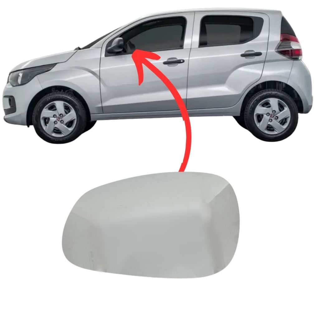 Lente Espelho COM Base Retrovisor Fiat Mobi Original Flabeg em Oferta na Shopee