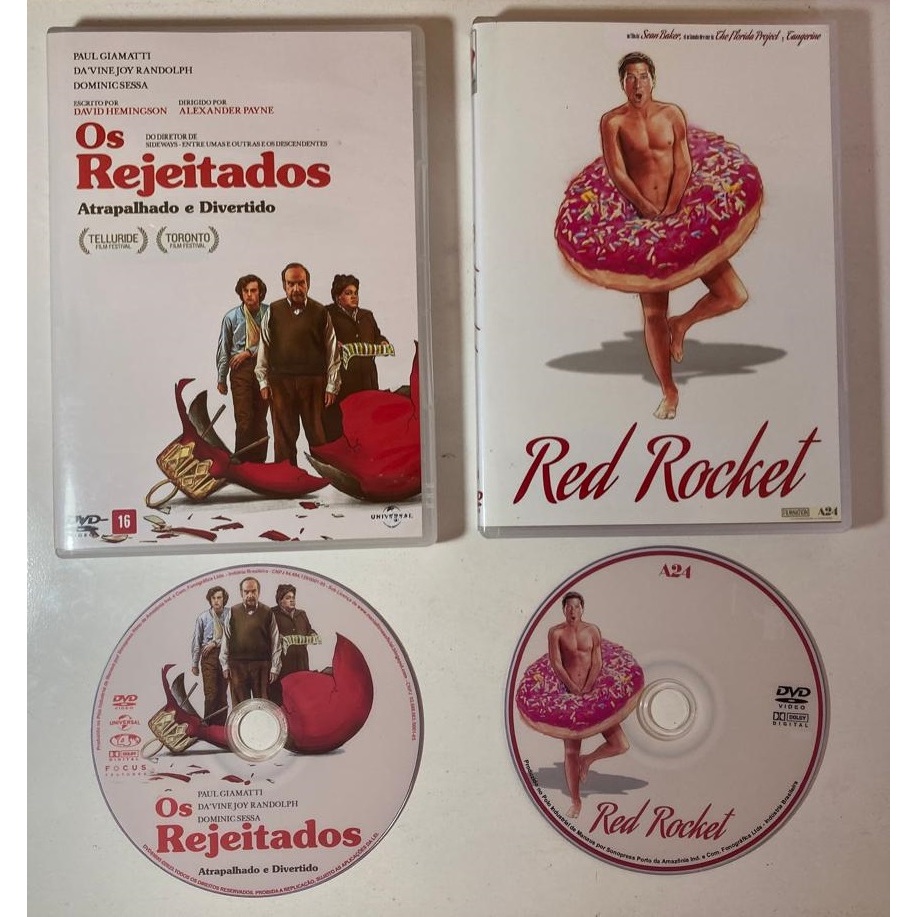 DVD - Os Rejeitados + Red Rocket (2 DVD's)