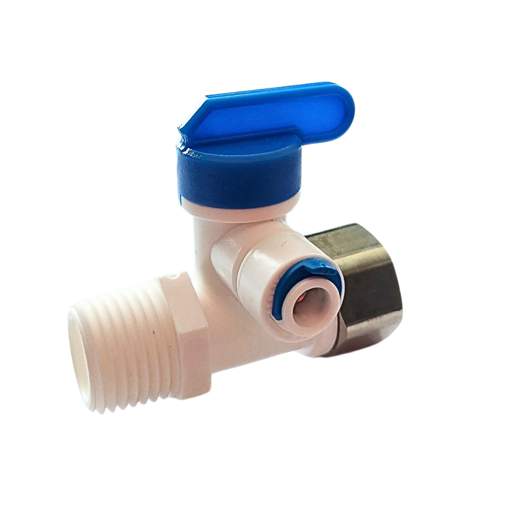 Adaptador Rosca 1/2 para  Mangueira 1/4 Registro Lateral Purificador Electrolux Consul IBBL
