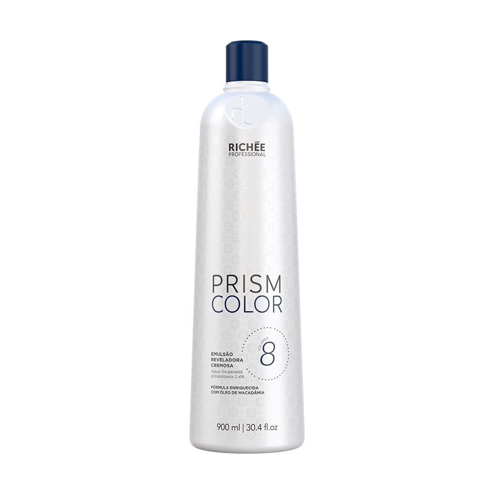 Richée Prismcolor Emulsão Reveladora Cremosa 8Vol. 900ml em Oferta na Shopee