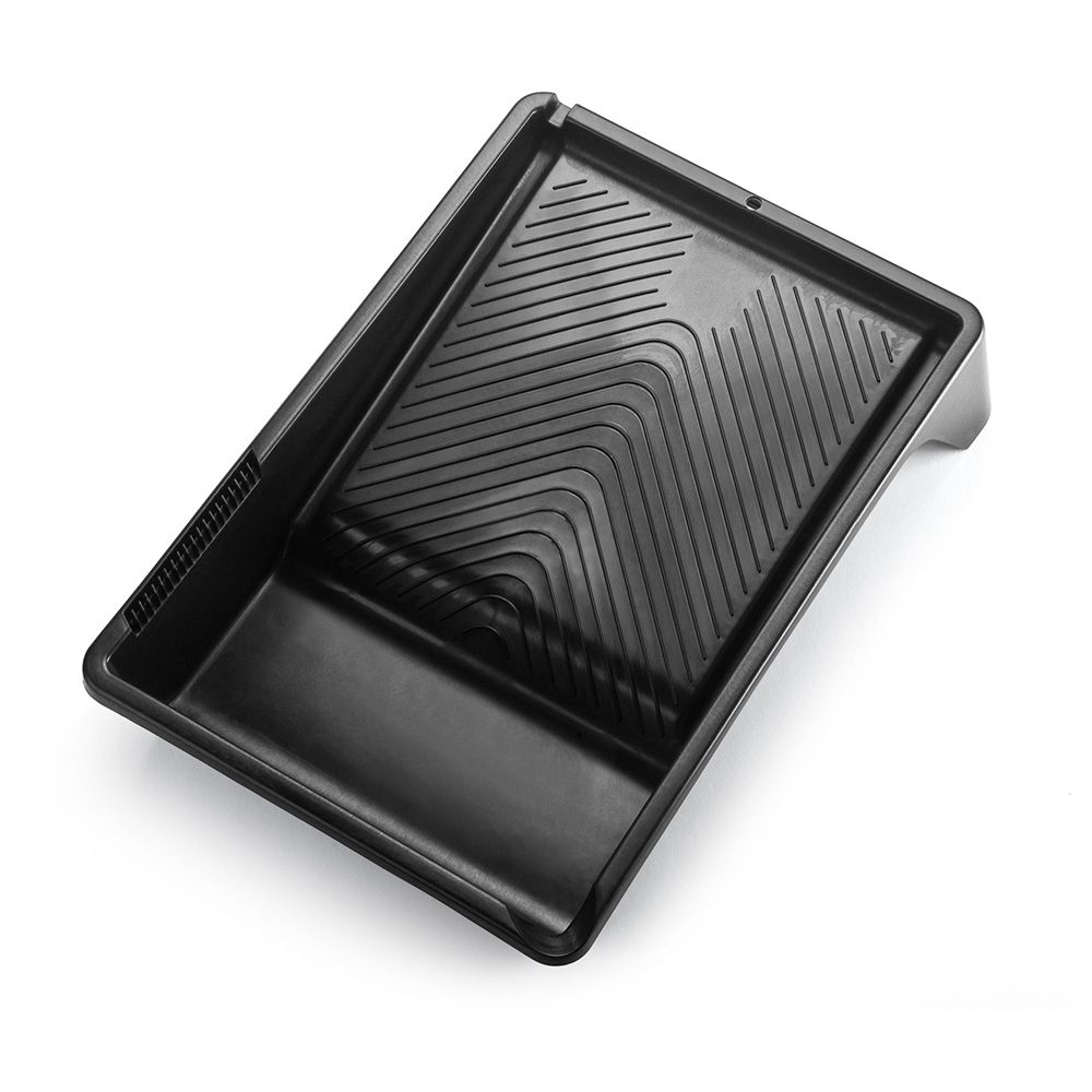 Mini Bandeja De Pintura 1L Média Preta Casa Comércio Para Rolinhos De Pintura Pequenos E Pincéis em Oferta na Shopee