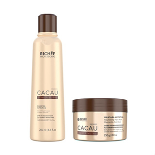 Kit Nutrição Shampoo e Máscara 250ml Richée Cacau Power Nutri em Oferta na Shopee