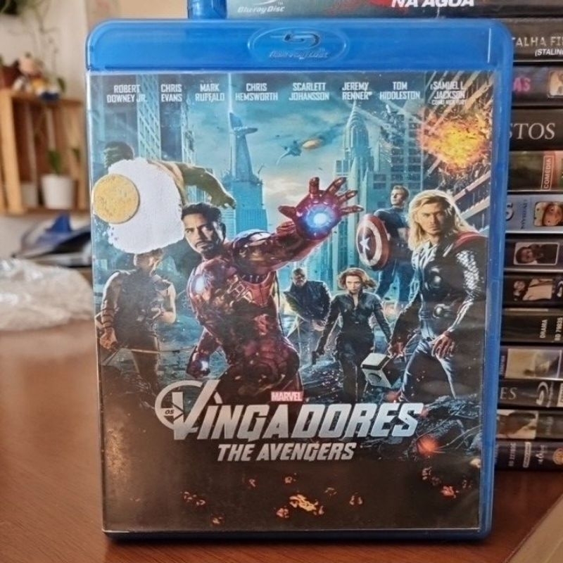 Blu-ray - Os Vingadores (capa xerox)
