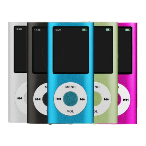 Mp3 Mp4 Player Multimídia Stereo Rádio Fm Suporta Até 32gb