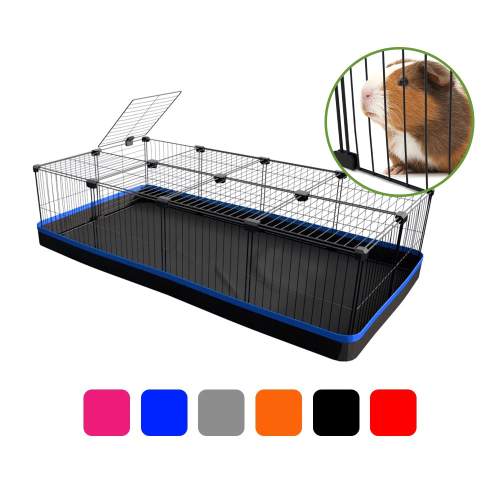 Cercado Gaiola para Coelho e Porquinho da Índia Malha Estreita e com Teto com Bandeja Impermeável Tela Fina em Oferta na Shopee