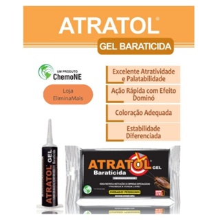 Atratol gel 30g mata baratas profissional em Oferta na Shopee