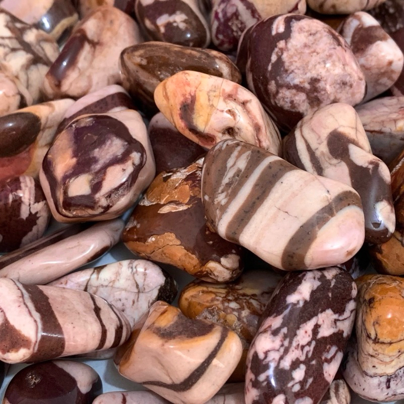 Jaspe Zebra Pedra Cristal Natural- 100g e Unidade em Oferta na Shopee