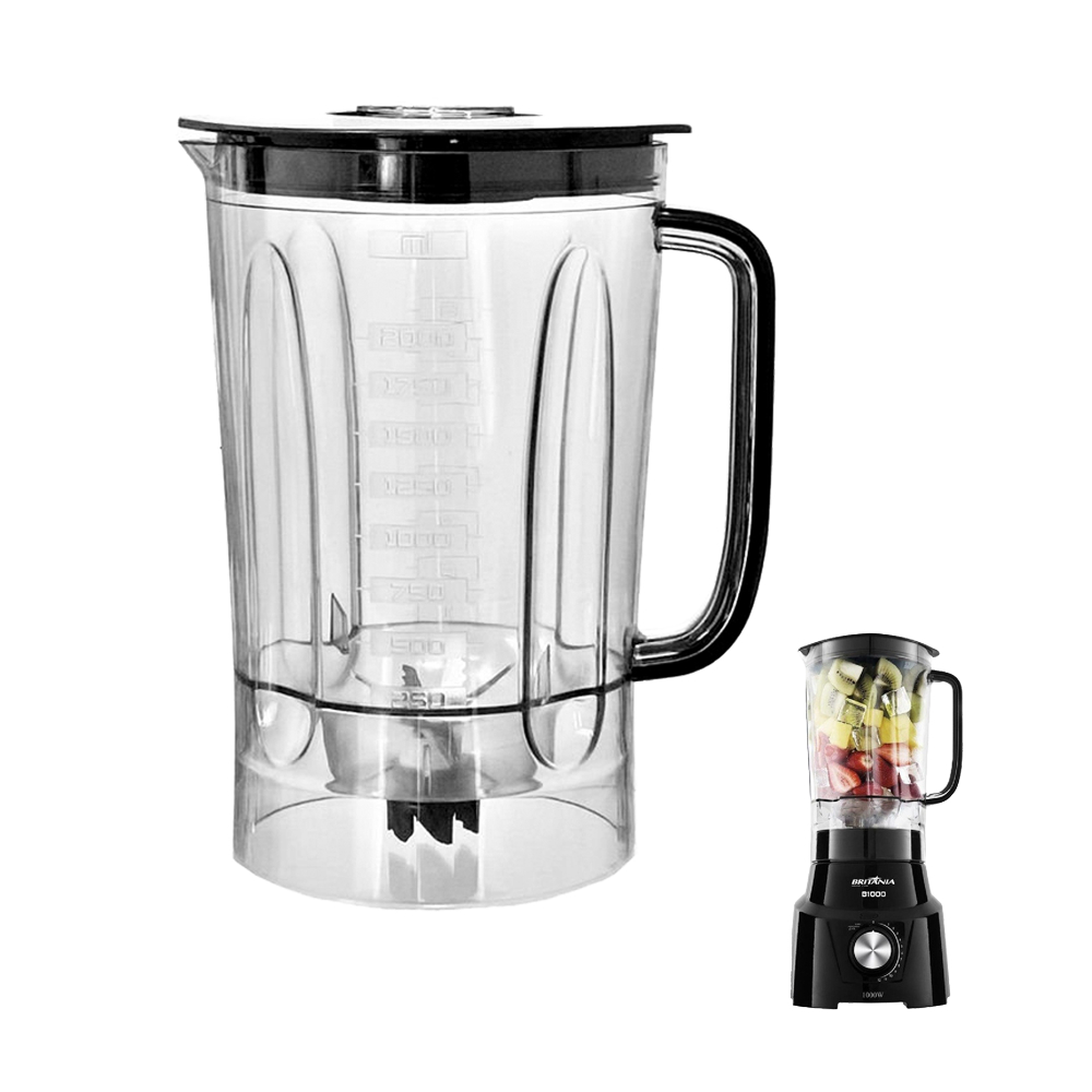 Copo Original Liquidificador Britania B1000 Preto