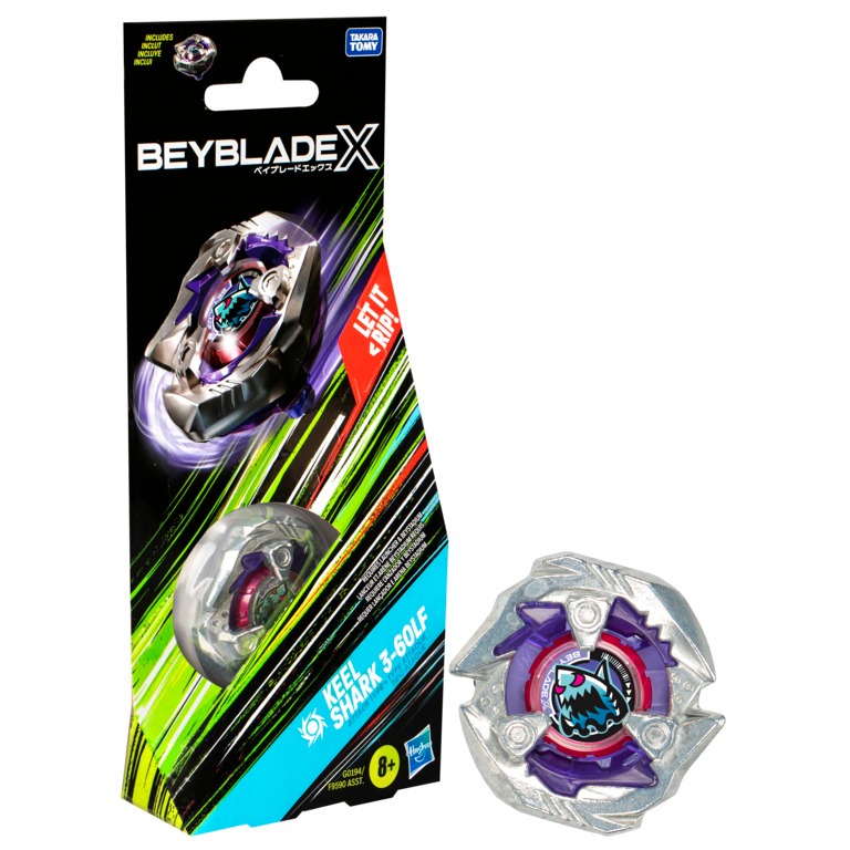 Beyblade Xtreme Keel Shark 3-60lf - Hasbro G0194 em Oferta na Shopee