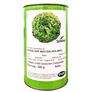 Sementes De Alface Crespa Solaris Peletizada Seminis em Oferta na Shopee