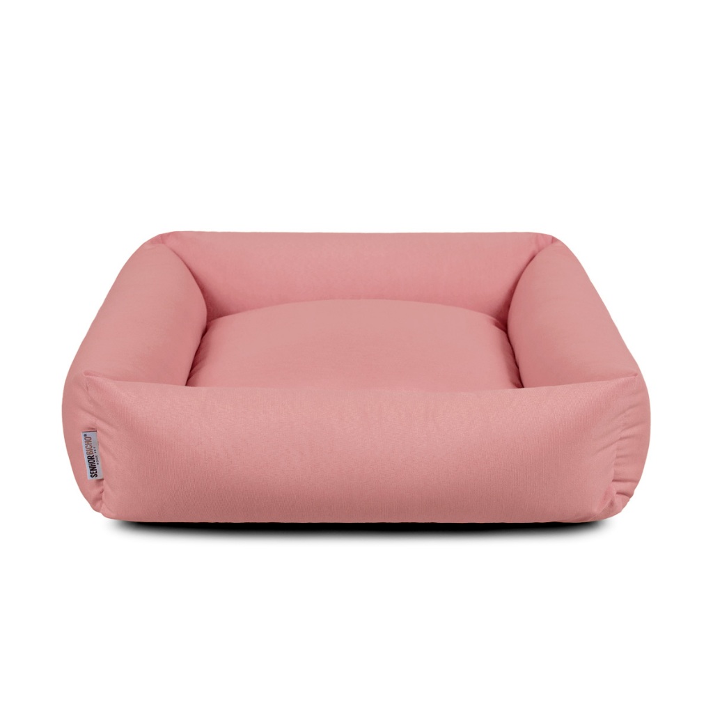 Cama de Cachorro Impermeável Caminha Pet com Zíper Hanna 63x63 Rose