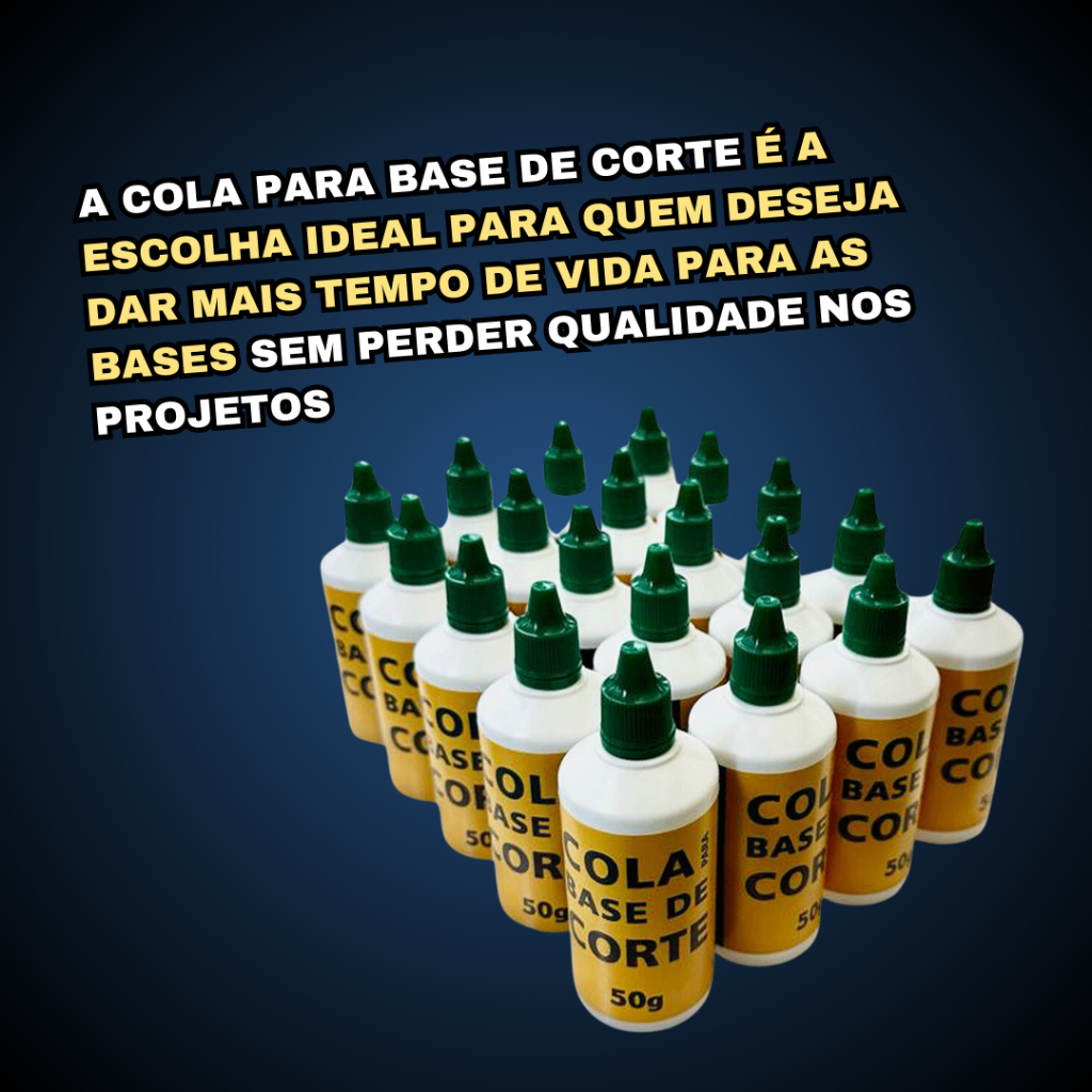 Detalhes do Cola Para Reposição de Base de Corte 50g - PARA TODOS OS MODELOS DE BASES#UNIVERSAL