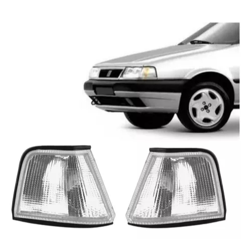 Par Lanterna Dianteira Pisca Tempra 91 92 93 94 95 Cristal