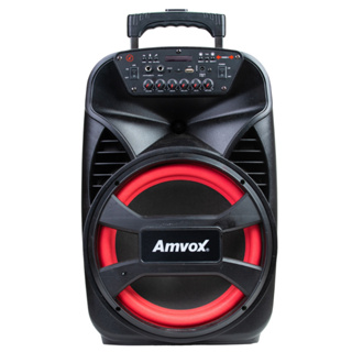Caixa De Som Amplificada Amvox  ACA 480 Viper II Woofer 12 Polegadas 480W Bluetooth TWS Led Bivolt em Oferta na Shopee